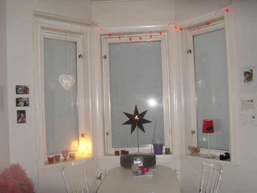 Julstämning i fönstret